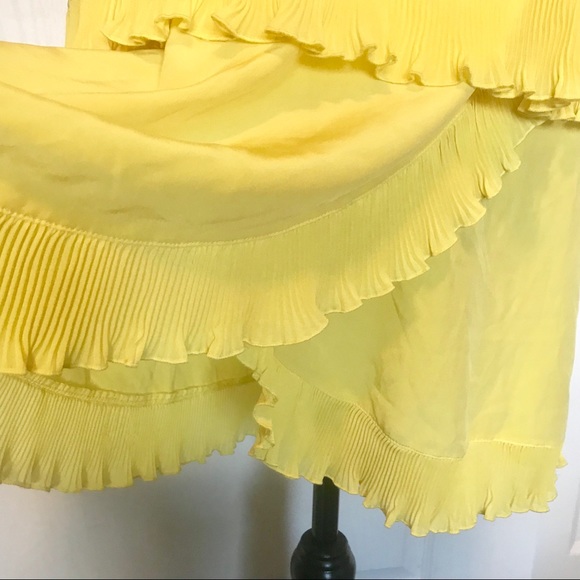 BCBG Maxazria Silk tiered layered dress NWT medium - Picture 4 of 6